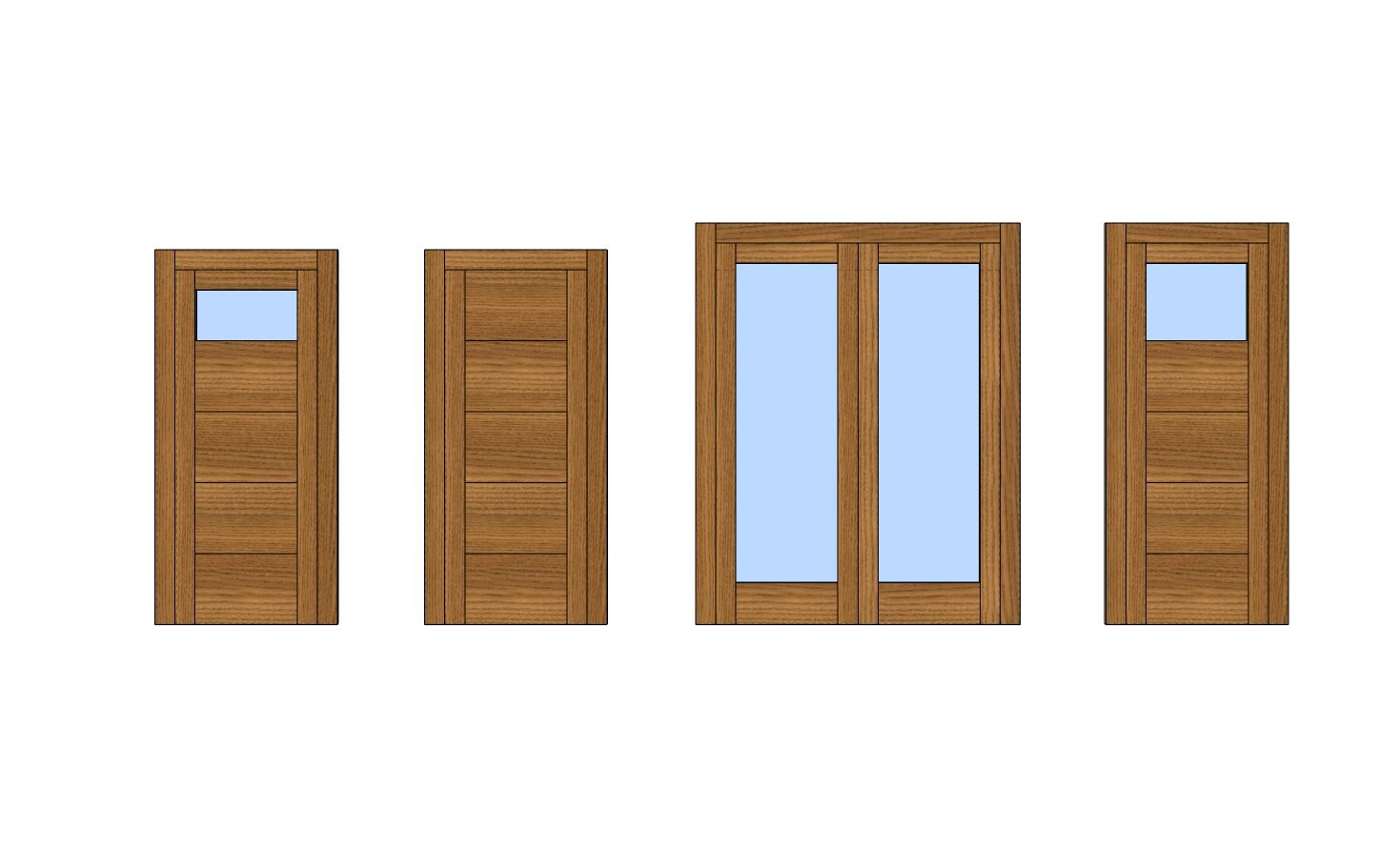 Interiérové dveře - realizace 55