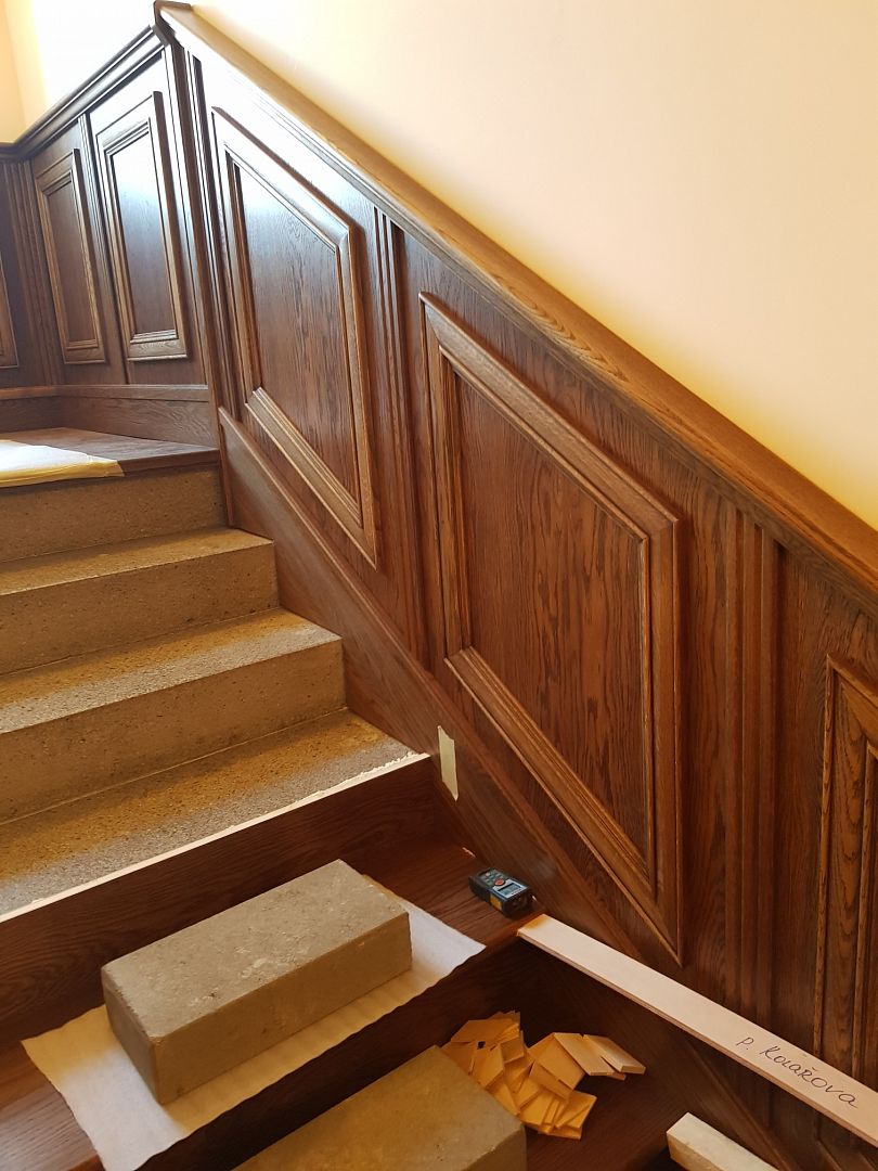 Dřevěné obložení - realizace 14