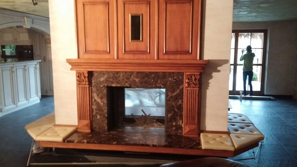 Dřevěné obložení - realizace 66