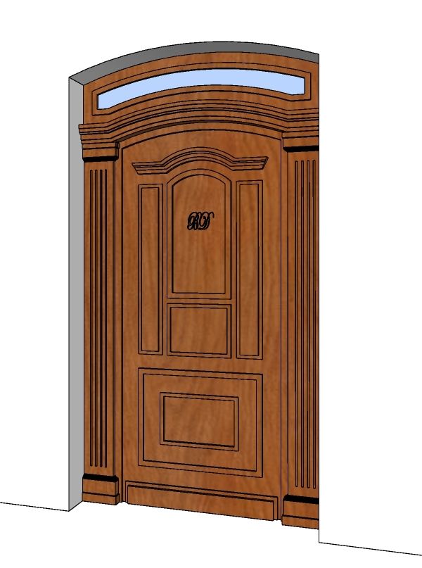 Vchodové dveře - realizace 3