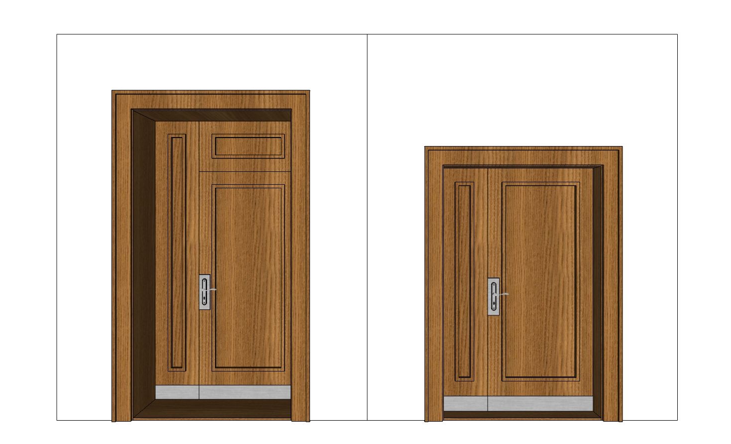 Vchodové dveře - realizace 4