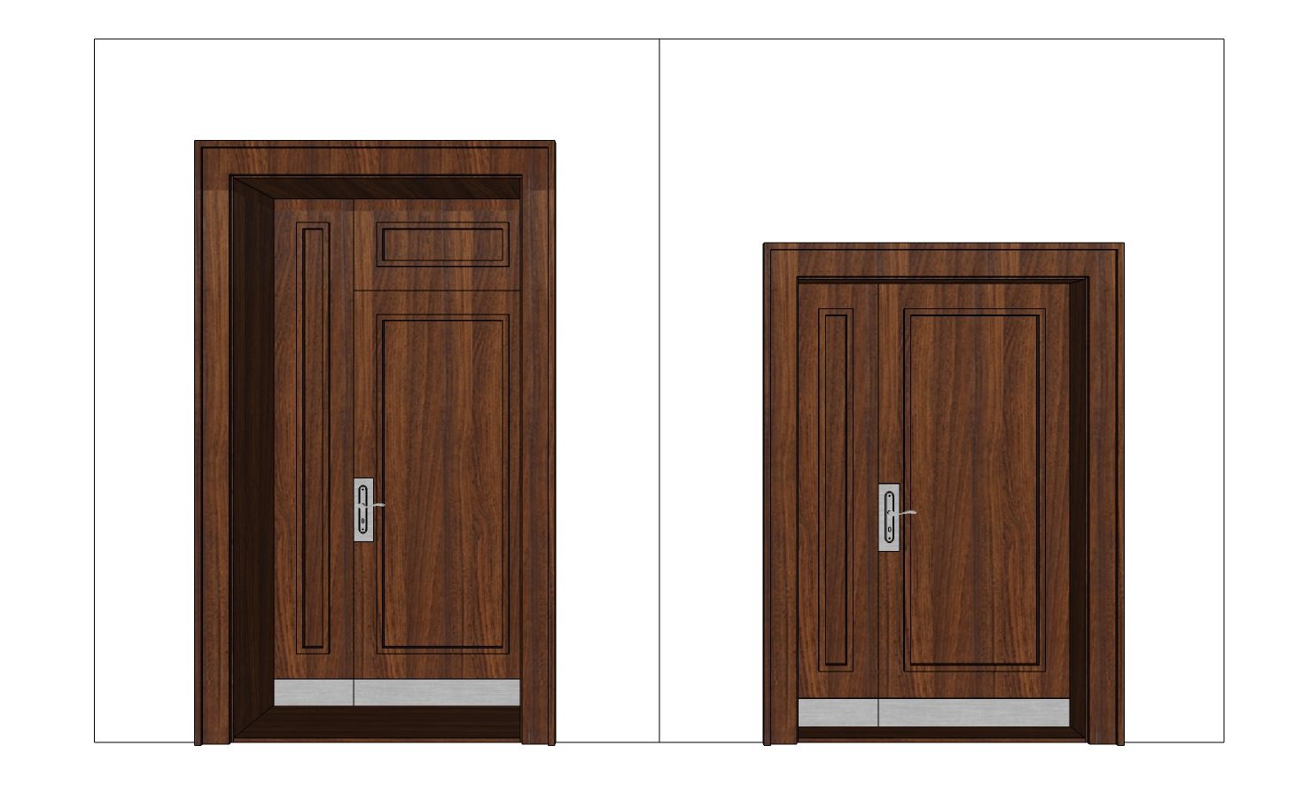 Vchodové dveře - realizace 5