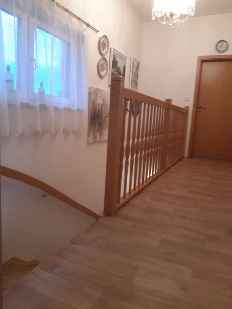 Dřevěné zábradlí - realizace 1