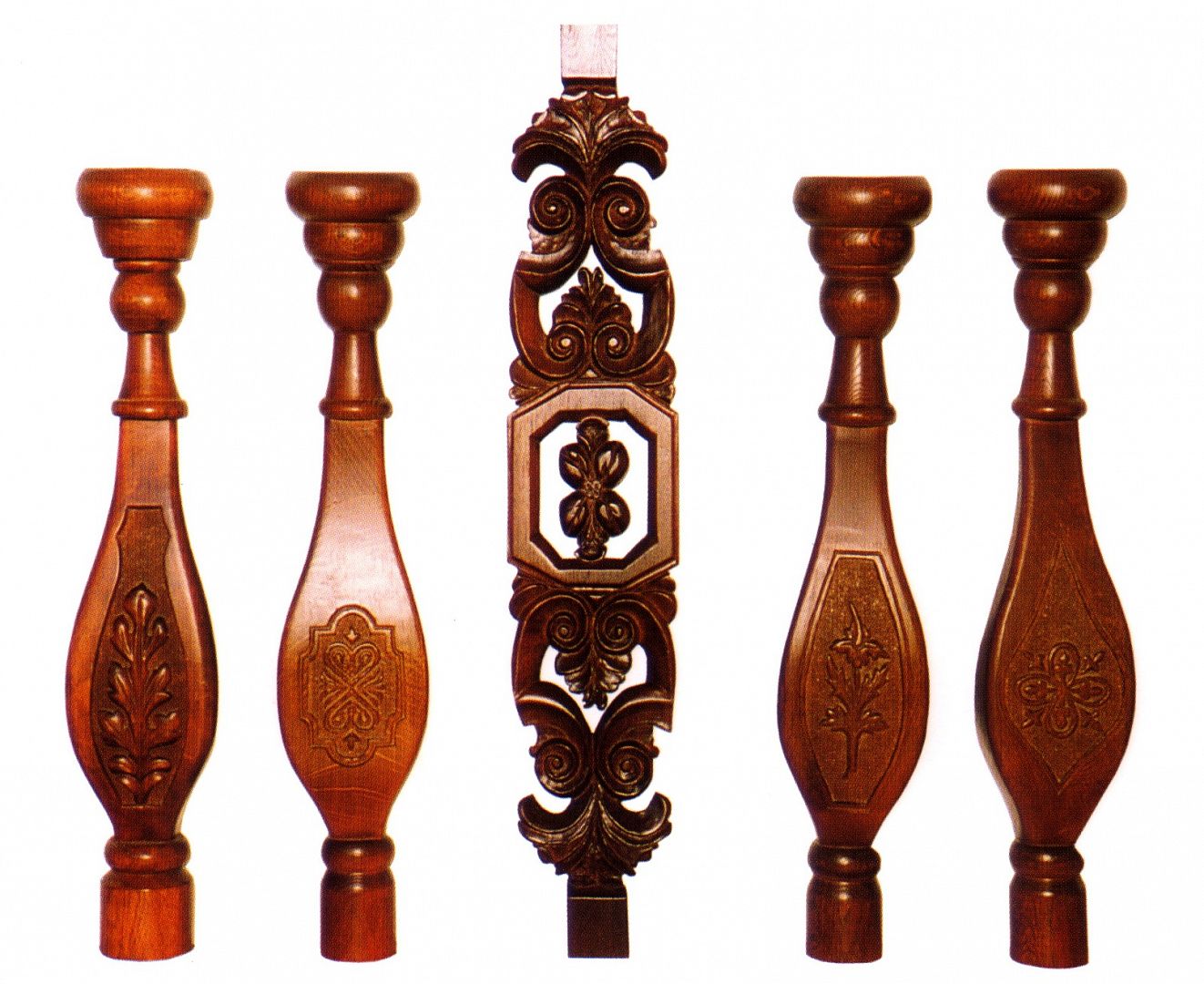 Dřevěné zábradlí - realizace 13