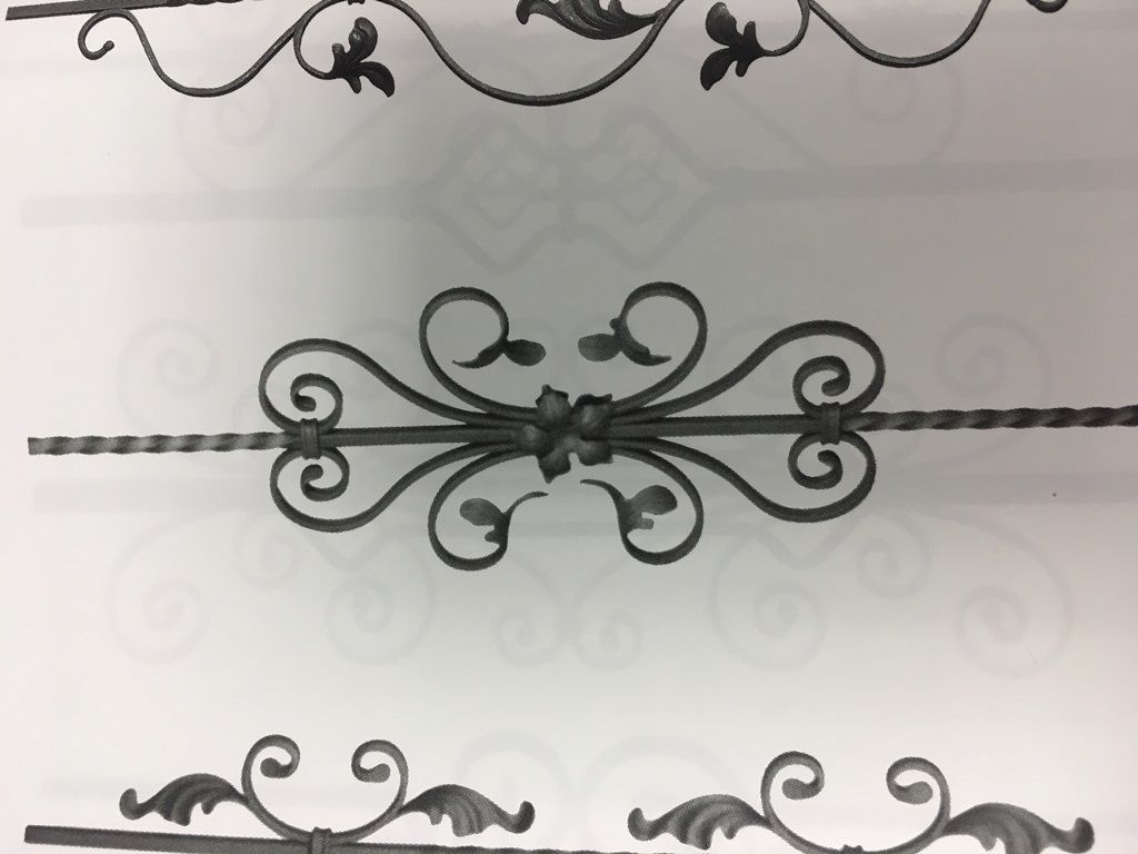 Kované zábradlí - realizace 11