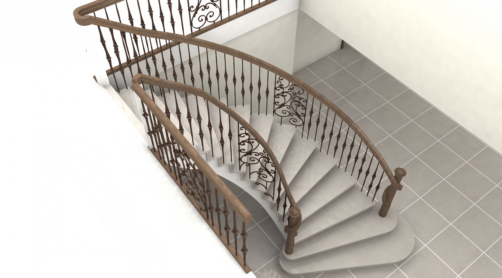 Kované zábradlí - realizace 23