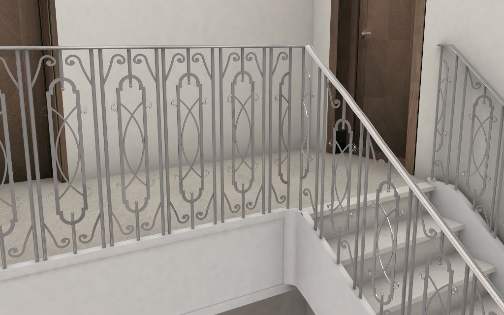 Kované zábradlí - realizace 26