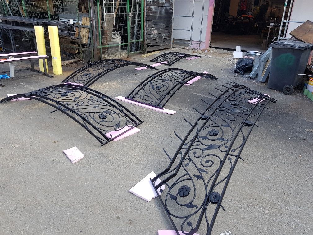 Kované zábradlí - realizace 66