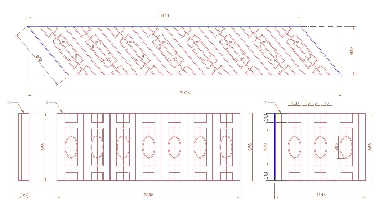 Kované zábradlí - realizace 79