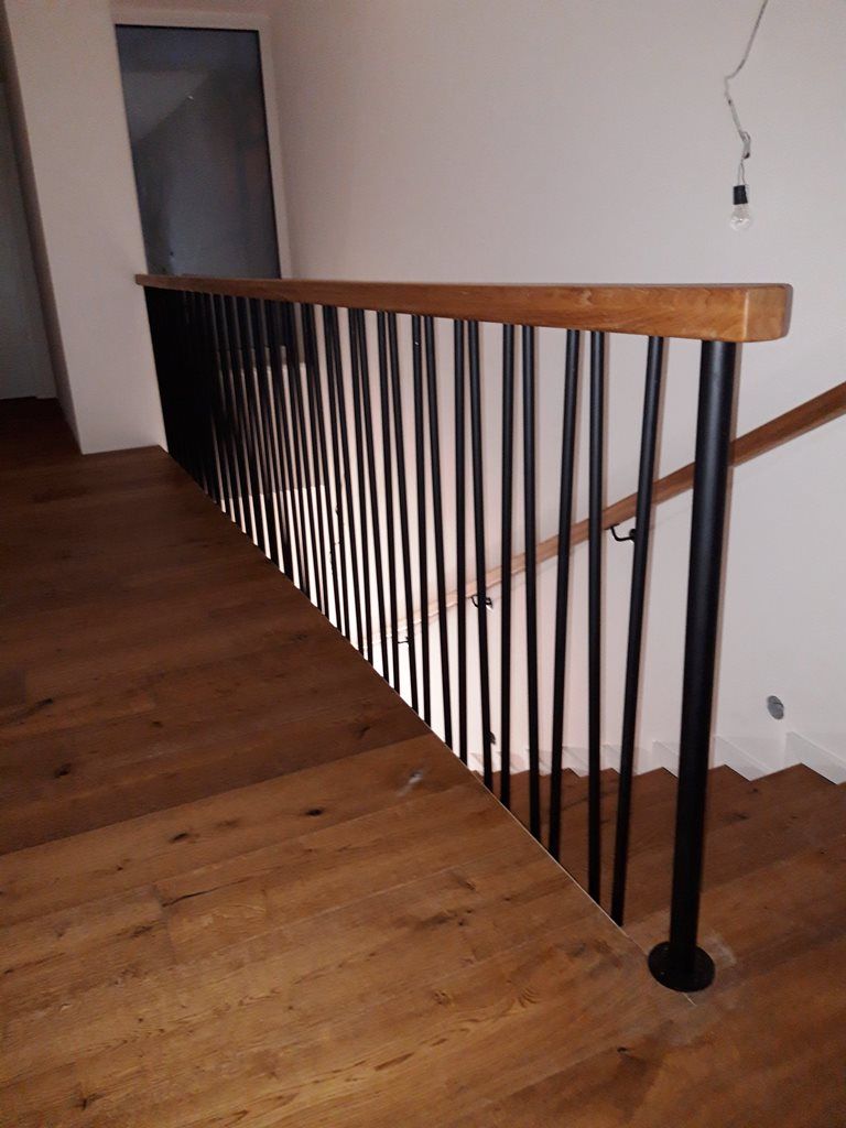 Ocelové zábradlí - realizace 10