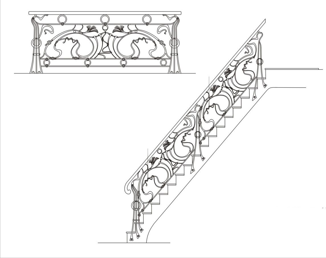 Zábradlí - realizace 106