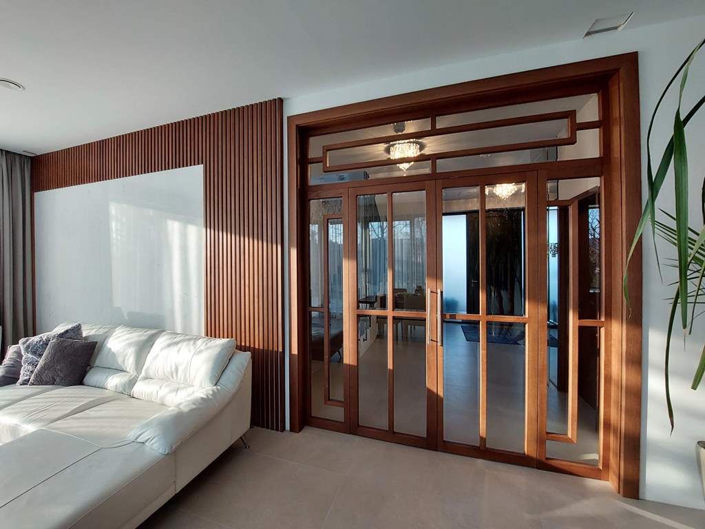 Dřevěné zábradlí